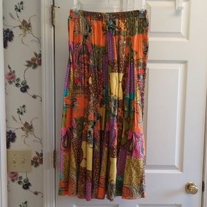 Multicolored skirt